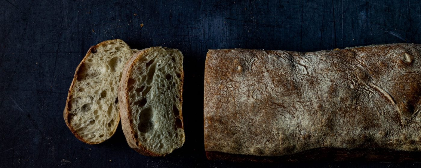 ciabatta bread from a bread making course