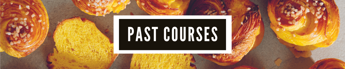 PAST ONLINE BAKING COURSES